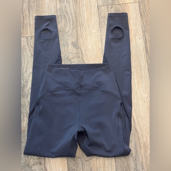 L*Space Exhale Legging in Blue / Slate | Sz Medium EUC Activewear Athletic - Picture 11 of 12